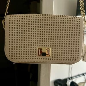 Stylish new banana republic tan purse